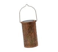 FytStycale Lanterna Solare da Recinzione, Lampada da Appendere per terrazzo, Lampada da Esterno per Cortile, Giardino, Style B