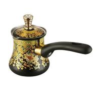 FytStycale Macchina per Il Caffè, Scioglitore di Cioccolato, Facile Da Pulire, con Manico, Coperchio, Scaldalatte, Teiera per Uso Domestico E Nei Ristoranti, 550 ml