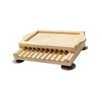 FytStycale Macchina per Polpette in Legno, Rullo per Polpette Antiaderente, Accessorio da Cucina Fatto a Mano con Manici Ergonomici E Ventosa per Famiglie, 9 G 22 Mm