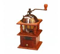 FytStycale Macinino a Manovella con Cassetto in Legno Trasparente Macinacaffè con Cassetto Metallo Macina Caffè Manuale