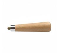 FytStycale Manico in Legno per Macchina da Caffè Costruzione Robusta Manico per Macchina da Caffè Design Rimovibile Portafiltro Open-Bottom per Caffetteria, Bar, Legno Di Faggio