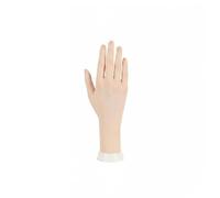 FytStycale Mano Manichino per Unghie Modello Pratica Manicure Esposizione Accessori Dimostrazione Vetrina Allenamento Resina Schiuma Flessibilità Regolabile