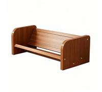 FytStycale Mensola da Scrivania Libreria Organizer Ripiano Scomparto Portariviste Espositore in Bambù Ispessito con Montaggio a Vite Antiribaltamento E Stabile, 60 Cm