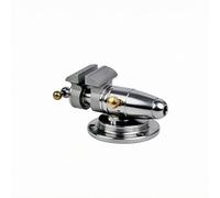 FytStycale Mini Morsa da Tavolo Compatta Mini Morsa di Precisione Finitura Argento Lucido, Morsa Da Banco In Acciaio Inossidabile 304 Da 1,2 Pollici