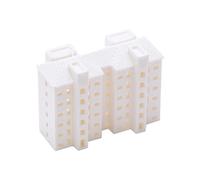 FytStycale Miniatura di Un Condominio, Modellino di Treno, Scenario Architettonico, Micro Paesaggio, Ornamento Fai da Te, Materiale PP, Adatto per Artigianato, E, Stile B, 1.800