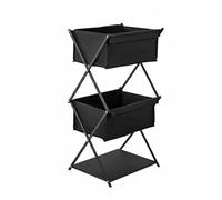 FytStycale Organizer da Campeggio Portatile Struttura Robusta Rastrelliera Pieghevole da Esterno Impermeabile Scaffalatura da Picnic Multifunzione, Con Borsa