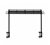 FytStycale Outdoor Storage Rack con Base Stabile a Vite Scaffale Portatile in Alluminio Mensola Portaoggetti Richiudibile Supporto Multifunzione Adatto per Campeggio Picnic Terrazza Feste