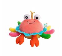 FytStycale Palla Interattiva Neonati Peluche Musicale Saltellante Funzione Materiale Morbido Sicuro Favorisce Sviluppo Adatta a Neonato Cameretta Soggiorno, Aragosta