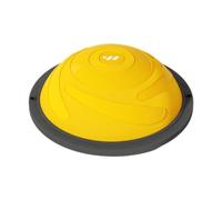 FytStycale Palla per L'equilibrio, Palla Fitness con Pompa Manuale, Semicircolare, Ideale per Bambini E Adulti, Giallo