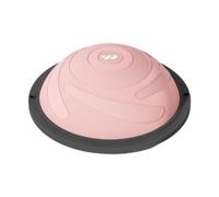 FytStycale Palla per L'equilibrio, Palla Fitness con Pompa Manuale, Semicircolare, Ideale per Bambini E Adulti, Rosa