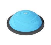 FytStycale Palla per L'equilibrio, Palla Fitness con Pompa Manuale, Semicircolare, Ideale per Bambini E Adulti, Blu