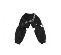 FytStycale Pantaloni Hip Hop per Action 12 Pantaloni Bambola Abbigliamento Trousers Accessorio in Tessuto con Ginocchia Scoperte Adatti a Fotografia Diorama Esposizione, Color to 1