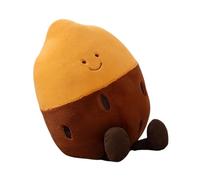 FytStycale Peluche a Forma di Pannocchia con Gambe, Ideale Come Decorazione per La Casa E Cuscino per Il Divano, Patata Dolce Marrone