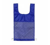FytStycale Pettorina con Tasca Trasparente Apprendimento Interattivo Pettorina da Allenamento Multiuso Gilet da Allenamento in Rete per Bambini, Studenti, Scuola, Blue