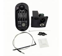 FytStycale Pickup per Chitarra Acustica Integrato | Compatto, dispositivo di Preamplificazione con Controllo Del Volume, Facile da Installare, Accessorio