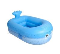 FytStycale Piscina Gonfiabile per Bambini, Gioco Acquatico, Piscina per Nuotare, Piscina per Bambini. Realizzata in Robusto PVC con Fondo Morbido E Un Simpatico, 160 Cm Blu