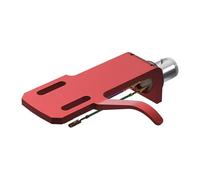 FytStycale Porta Testina per, Ricambio per Hardware, Robusto, ad Alte Prestazioni, Compatibile, Supporto per puntina fono in Lega di Alluminio, Rosso