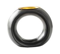 FytStycale Portacandele, Diffusore di Oli Essenziali, Regalo per L'arredamento Della Casa E per La Meditazione, Nero