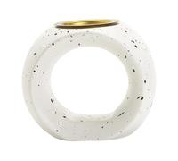 FytStycale Portacandele, Diffusore di Oli Essenziali, Regalo per L'arredamento Della Casa E per La Meditazione, Nero Bianco