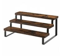 FytStycale Portaoggetti da Tavolo a più Livelli Multiuso Espositore a 3 Ripiani Robusto e Durevole Scaffale da Banco a per Collezionisti, Scrivania, Cucina, Retro Tre Strati