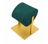 FytStycale Portaorologio con Cuscino Imbottito Compatto Espositore Elegante per Banconi di Gioielleria, Verde