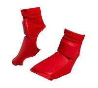 FytStycale Protezione per I Piedi da, Protezioni per Le Caviglie Resistenti agli Urti, Elastiche E Antiscivolo, Protezioni per I Piedi per Karate, G, Rosso, L
