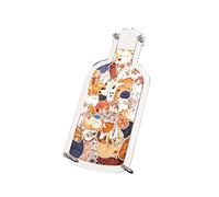FytStycale Puzzle di Animali per Il Gioco Educativo E L'arredamento della Casa, Puzzle con Bottiglia in Acrilico per Bambini, Gatto