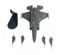 FytStycale Riproduzione F-35A 1/72 Modello Statico Aereo da Combattimento Velivolo Militare Multiruolo in Lega Bomba Rimovibile per Collezionisti