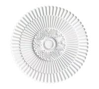 FytStycale Rosone Da Soffitto, Placca Decorativa per Soffitto con Ornamenti Artistici E Facile Installazione per Interni, Diametro 40 cm