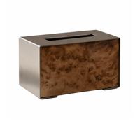 FytStycale Scatola per Fazzoletti Moderno | Elegante, Fazzoletti con Pannello Marmorizzato, Resistente Agli Schizzi, per Scrivania,