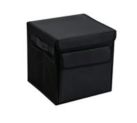 FytStycale Scatola Pieghevole con Coperchio Multiscomparto Organizzatore Versatile Contenitore per Bagagliaio, Casa, Piccolo 30x30x30cm