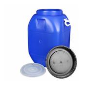 FytStycale Secchio con Coperchio Resistente Tanica |, Contenitore per Alimenti con Manico, Inodore, Conservazione, Organizzazione Domestica, Manico Bianco E
