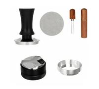 FytStycale Set Accessori con Puck Screen Preciso Kit Accessori con Anello Dosatore Riutilizzabile Set Pressino e Distributore Caffè per Casa, 53mm