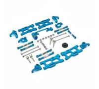FytStycale Set Componenti Sospensioni Auto RC Aggiornamento in Metallo Braccetti Sospensione Auto Radiocomandata Lavorazione CNC di Precisione per Hobbisti, Sky Blue