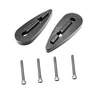 FytStycale Set di 2 Cunei Angolari Regolabili per Manubrio da Bici da Triathlon, Distanziali per Manubrio in Fibra di Carbonio, Adattatori per Manubrio da, 5mm
