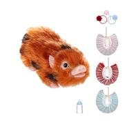 FytStycale Set di Bambole Forma di, Mini Bambola a Forma di, Animale con, Fasce per Capelli, Grembiuli, Giocattoli Realistici, Orangina, Taglia unica bambino