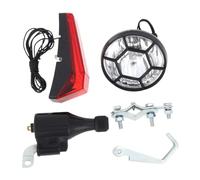 FytStycale Set di Luci per Bicicletta, Facile Installazione con Cablaggio Incluso. Luce Posteriore.