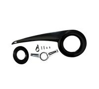 FytStycale Set di Protezione per Catena da Bicicletta, Copricatena, Protezione per Corona, Ricambi per Bicicletta, Alloggiamento per Copricatena Realizzato in Re, Nero