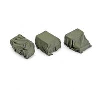 FytStycale Set Diorama in Miniatura con Rifornimenti da Campo E Componenti per Paesaggi di in Resina Stampata in con Colori Fedeli, Accessori per scena, 3 pezzi, pre-colorati