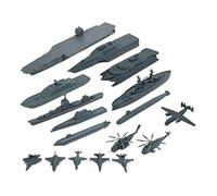 FytStycale Set per Costruire Militari con Elicottero - Ideale per Bambini E Adulti, Grigio