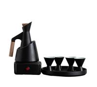 FytStycale Set Sakè Giapponese Regalo Perfetto Set da Sakè in Ceramica Resistente per Casa, Tavola