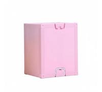 FytStycale Sgabello Musicale Impilabile Robusto Sgabello a Cubo in Plastica Materiale Cubo Colorato Multiuso per Studenti, Aula, Cameretta, Rosa