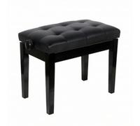 FytStycale Sgabello Regolabile con Seduta Imbottita Confortevole Sgabello da Ergonomico per Pianisti, Casa, Nero