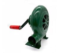 FytStycale Soffiatore Barbecue Manuale senza Batteria Ventilatore a Manovella Compatto Pompa Flusso Griglia Manuale per Campeggio, Manovella 150W Piccolo