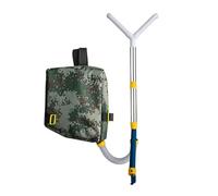 FytStycale Spargitore Manuale Fertilizzante Tipo Zaino Utensile Portatile con Tubo Lungo Regolabile E Borsa Robusta in PVC Tessuto Oxford Strumento per Orchidee, Acciaio Inossidabile