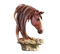 FytStycale Statua a Forma di, Ornamento Da Scrivania, Busto di Animale, Scultura per Ufficio, Libreria, Centrotavola, Decorazione, Regalo, colorato
