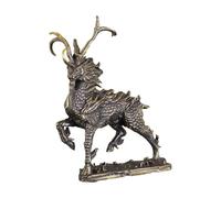 FytStycale Statuetta di in Metallo Dettagliata Soprammobile Compatta Decorazione per Scrivania, Mensola, Stile A