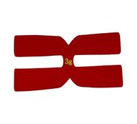 FytStycale Striscia di Bilanciamento per Racchetta da Tennis/Badminton, Nastro Appesantito per La Testa della Racchetta, Accessori per Migliorare La Stabilità, I, Rosso