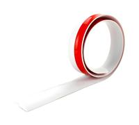 FytStycale Striscia Parafuga Pavimento Autoadesiva Banda di Giunzione Lamina Profilo per Bordatura Porta Nastro Coprigap Pavimento Materiale Facile Da Pulire E R, Bianco