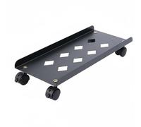 FytStycale Supporto Case Computer Carrellino Torre Carrello PC Piattaforma Acciaio Carbonio Struttura 13mm Ampiezza Regolabile Ruote Pivotanti Sollevamento da